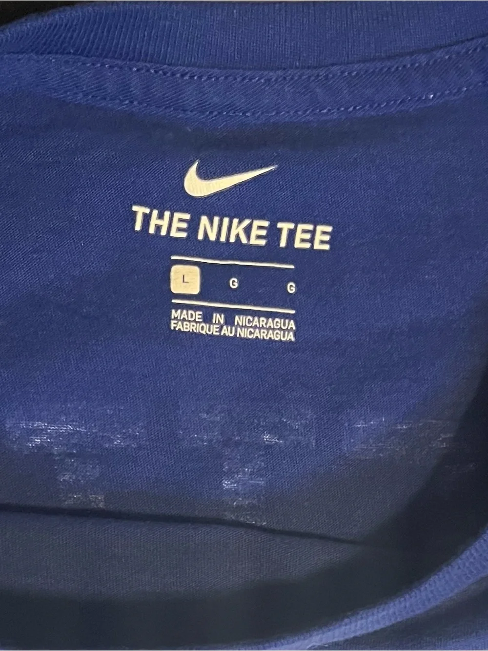 Nike Los Angeles Dodgers Mookie Betts #50 T-Shirt Blue Large MLB - Picture 3 of 6